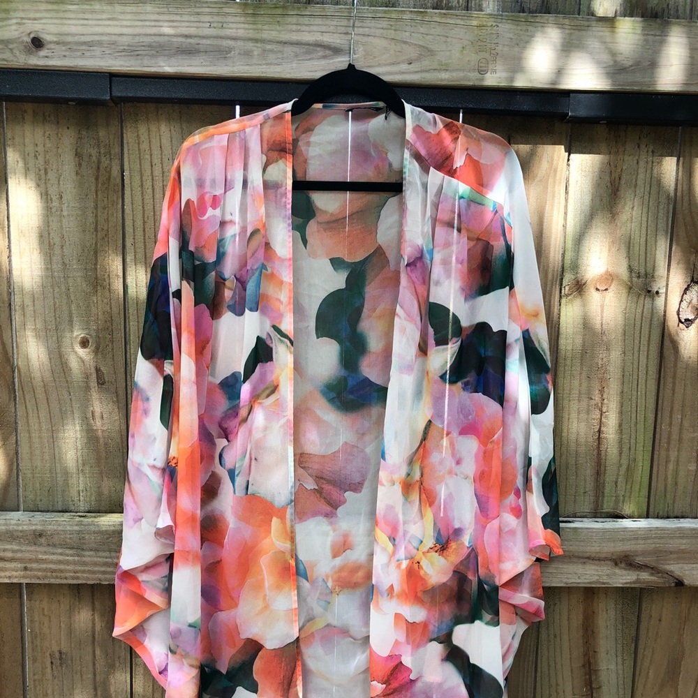 Sheet Floral Marciano Kimono